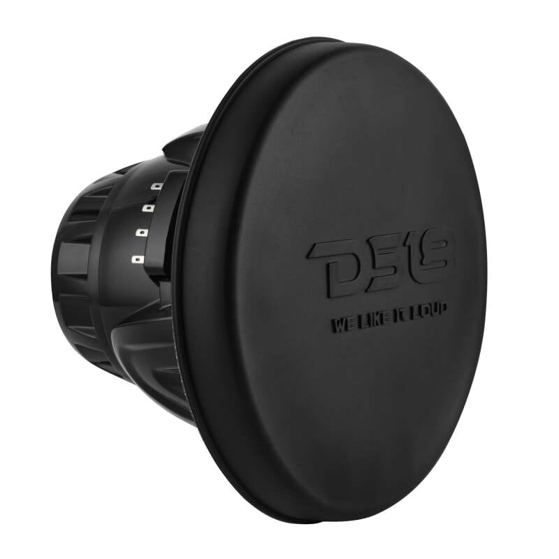DS18 — DS18 Hybrid Marine Speaker w/ Driver And RGB LED 6.5in 2-Way 250 Watts RMS 4 ohm Crbn Fiber w/ Cover