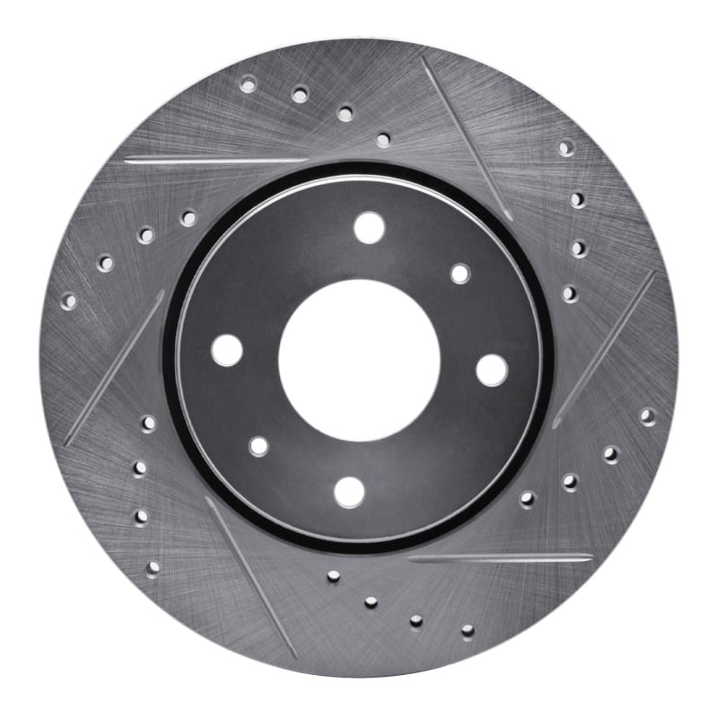 R1 Concepts — R1 00-04 Volvo V40 Front Right Drilled & Slotted Silver Brake Rotor
R1 Brake Rotor Drill