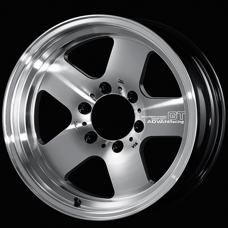 Advan — Advan GT Heavy 17X8.5 -10 6x139.7 Racing Machining & Diamond Cut Wheel