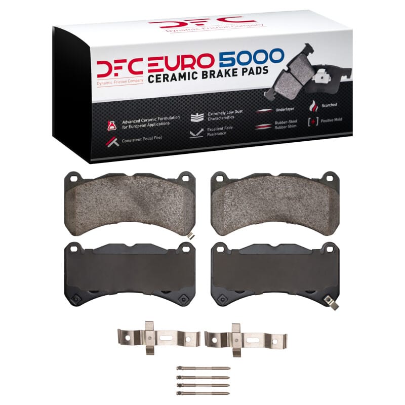DFC — DFC 08-25 Lexus IS F Front Euro 5000 Ceramic Brake Pads and Hardware Kit
DFC EURO Pads + HW