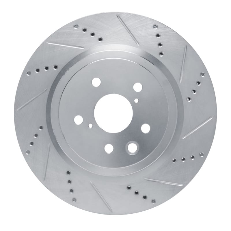 R1 Concepts — R1 15-22 Lexus GS F Right Rear Drilled & Slotted Silver Brake Rotor
R1 Brake Rotor Drill
