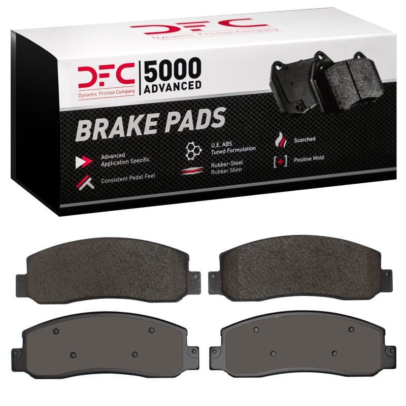 DFC — DFC 10-12 Ford F-350 Super Duty 2WD Front 5000 Advanced Semi Metallic Brake Pads
DFC Brake Pad Set