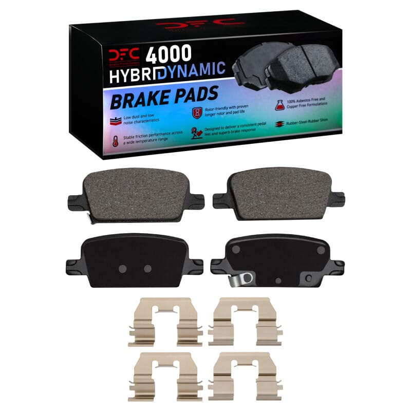DFC — DFC 16-21 Chevrolet Malibu Rear 4000 HybriDynamic Brake Pads and Hardware Kit
DFC Brake Pad Set