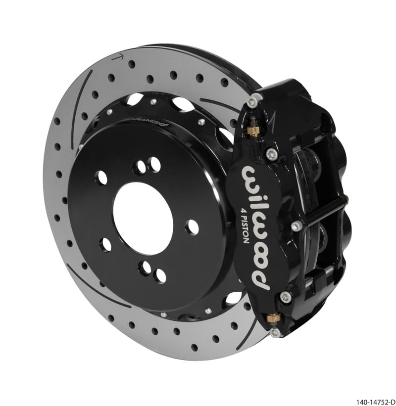 Wilwood — Wilwood Narrow Superlite 4R Rear Kit 12.88in Drilled/Slotted Black 00-06 BMW M3 E46
BRAKE KIT