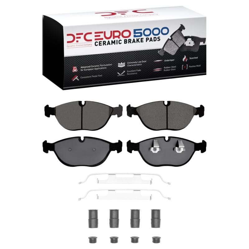 DFC — DFC 95-06 Audi TT Quattro Front Euro 5000 Ceramic Brake Pads and Hardware Kit
DFC EURO Pads + HW