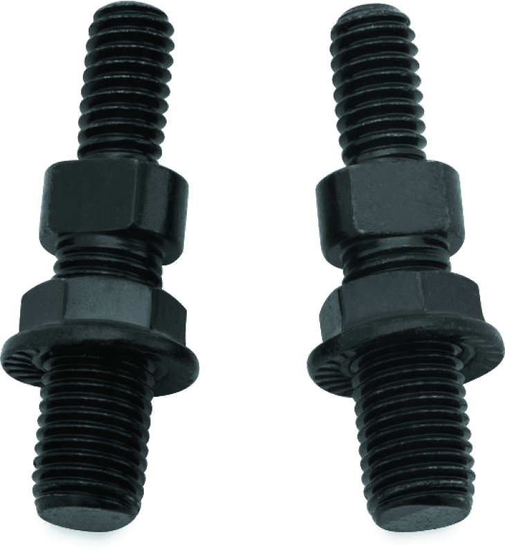 Kuryakyn — Mirror Adapters Black Stainless Steel