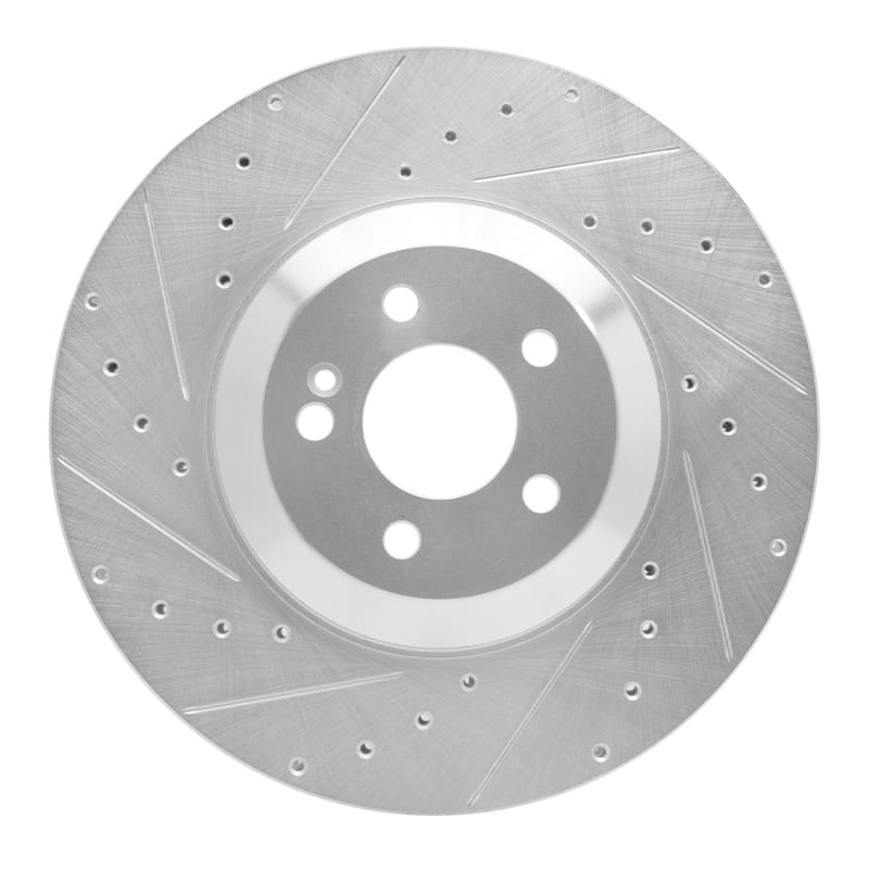 R1 Concepts — R1 17-23 Mercedes-Benz CLS450 Rear Left Drilled & Slotted Silver Brake Rotor
R1 Brake Rotor Drill