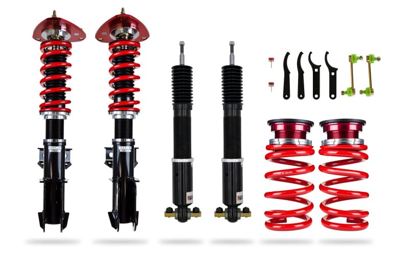 Pedders — Pedders Extreme Xa Coilover Kit 15-22 Ford Mustang S550 w/Magneride
EXTREME XA COILOVERS