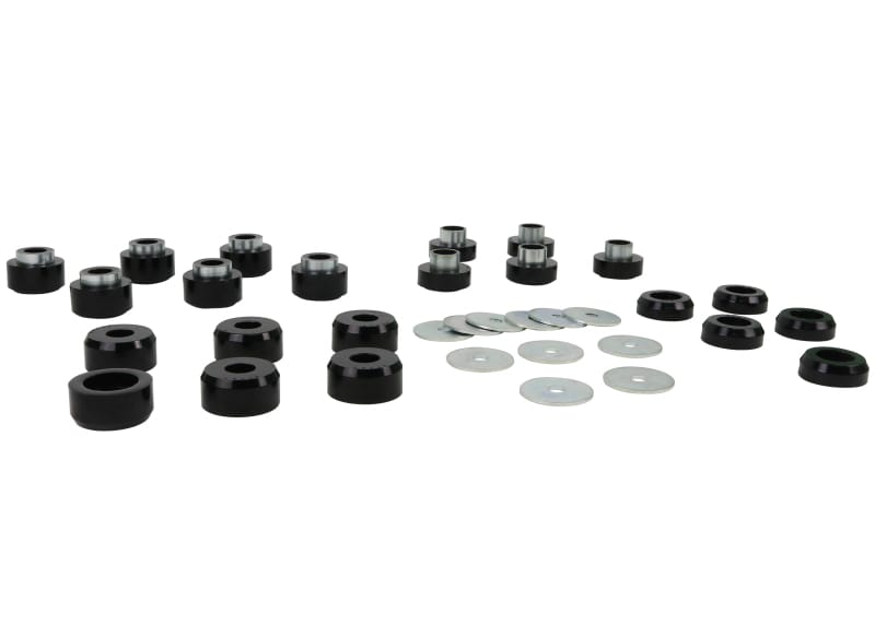 Whiteline — Whiteline 1997-2006 Jeep Wrangler Body Mount Bushing Set
Body Mount Bushings