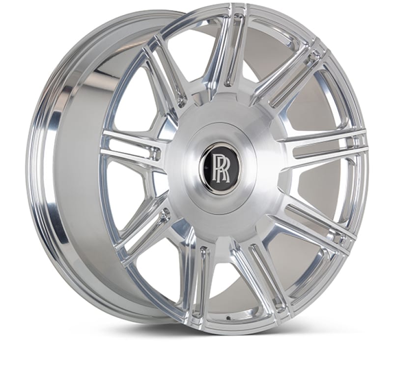 Vossen — Vossen x Novitec SP2 24x10 5x112 BP ET5 Brushed Gloss Clear Rolls-Royce Cullinan/Phantom Rear Wheel
