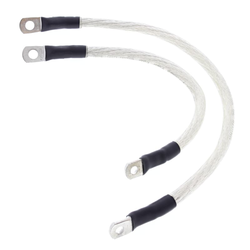 All Balls Racing — All Balls Racing 81-86 Harley-Davidson XL Battery Cable Kit Clear