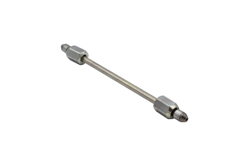 Fleece Performance — Fleece Performance 9in High Pressure Fuel Line (8mm x 3.5mm Line M14x1.5 Nuts)