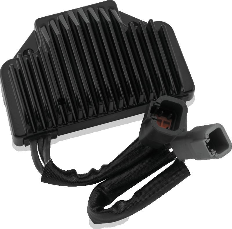TwinPower — Twin Power 06-07 FXD Voltage Regulator Black Replaces H-D 74361-06 38 Amp