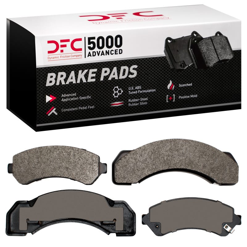 DFC — DFC 73-12 Chevrolet C3500HD Rear/Front 5000 Advanced Semi Metallic Brake Pads
DFC Brake Pad Set