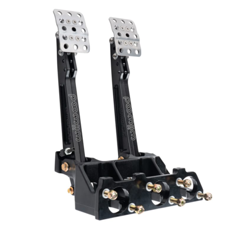 Wilwood — Wilwood Reverse Swing Triple Master Cylinder Pedal w/Tru-Bar