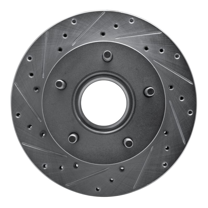 R1 Concepts — R1 86-88 Ford BRONCO Front Left Drilled & Slotted Silver Brake Rotor
R1 Brake Rotor Drill