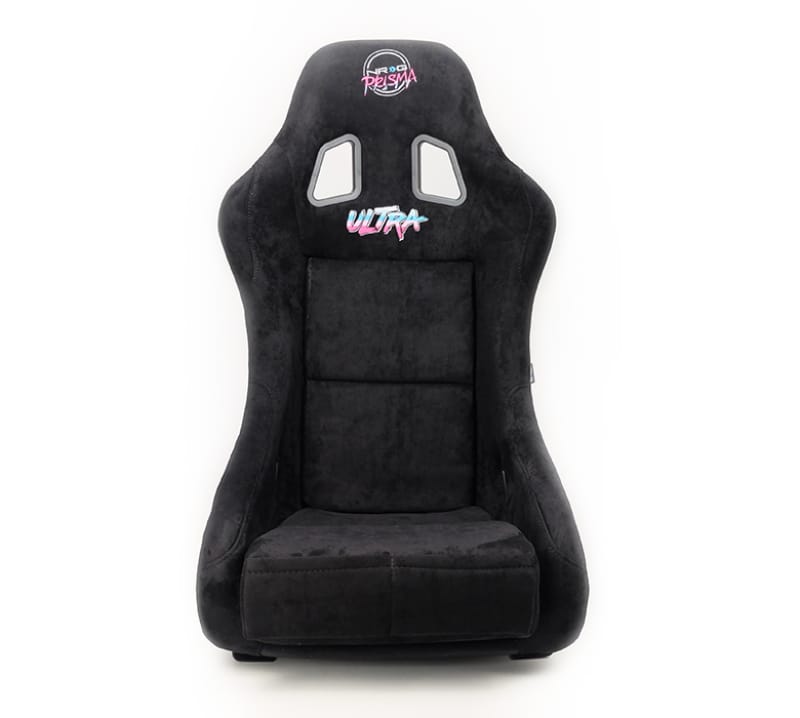 NRG — NRG FRP Bucket Seat ULTRA Edition - Medium (Black Alcantara/Gold Glitter Back)