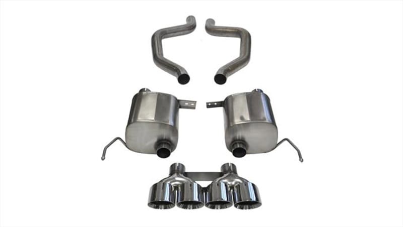 CORSA Performance — Corsa 2017-2019 Corvette Z06 2.75in Axle Back Exhaust Polished Dual Rear Exit Quad 4.5in Tip (Sport)
Exhaust