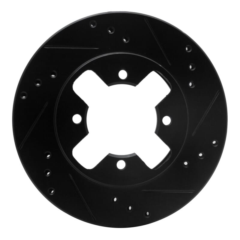R1 Concepts — R1 84-86 Nissan 300ZX Front Right Drilled & Slotted Black Brake Rotor
R1 Brake Rotor Drill