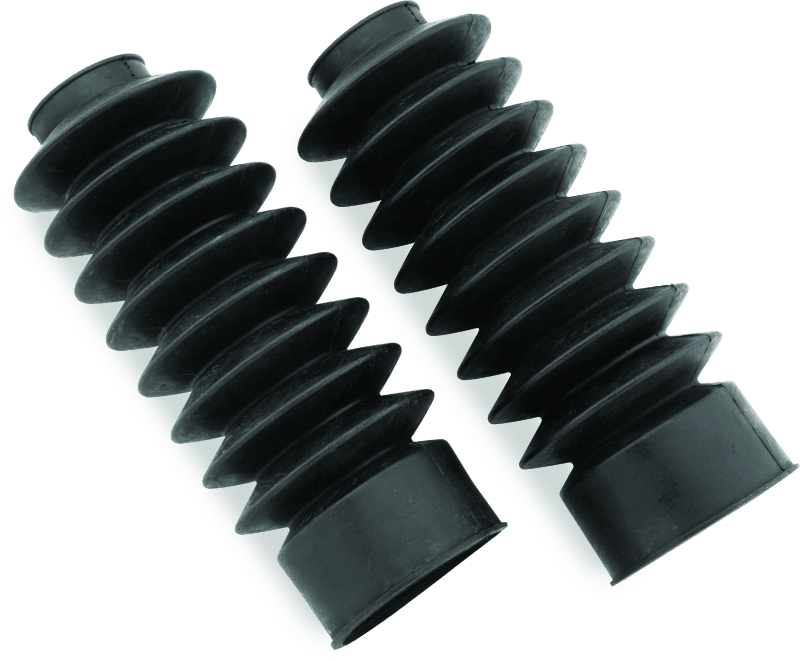 Bikers Choice — Bikers Choice 41MM Black Fork Boots Extended 8.58in / Collapsed 4in (Pair)