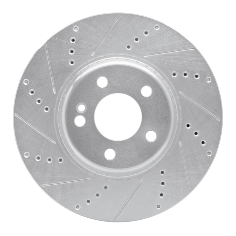 R1 Concepts — R1 16-23 Mercedes-Benz GLC350e Rear Left Drilled & Slotted Silver Brake Rotor
R1 Brake Rotor Drill
