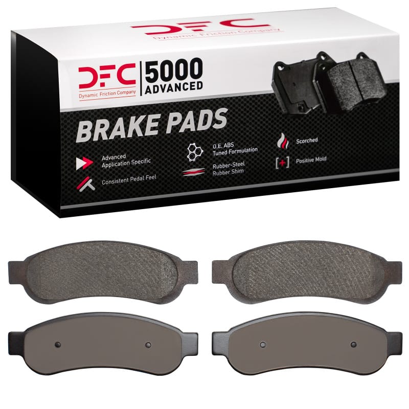 DFC — DFC 05-10 Ford F-350 Super Duty 2WD Rear 5000 Advanced Semi Metallic Brake Pads
DFC Brake Pad Set