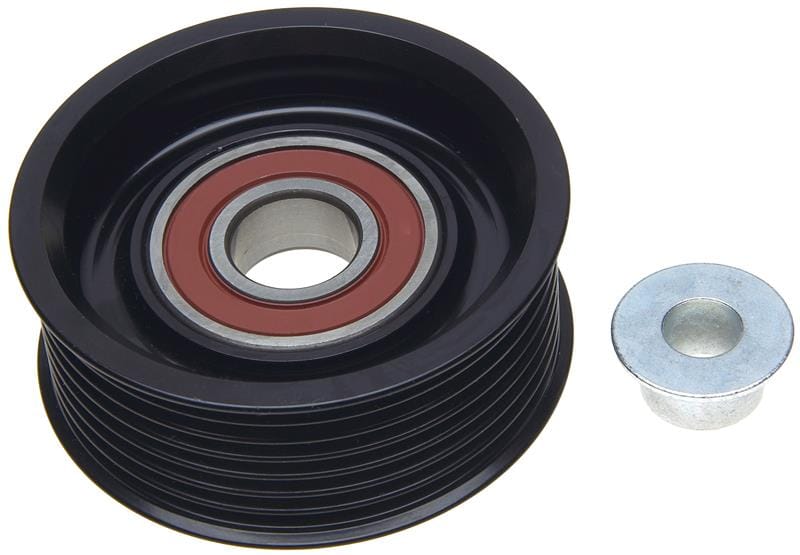 Gates — Gates 05-19 Nissan Frontier Steel V-Ribbed 7-Grooved Flanged Idler Pulley