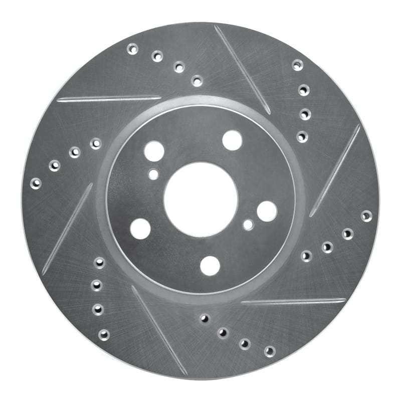 R1 Concepts — R1 08-19 Pontiac Vibe Front Right Drilled & Slotted Silver Brake Rotor
R1 Brake Rotor Drill