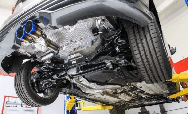 Invidia — Invidia 13+ Ford Focus ST N1 Titanium Tip Cat-back Exhaust