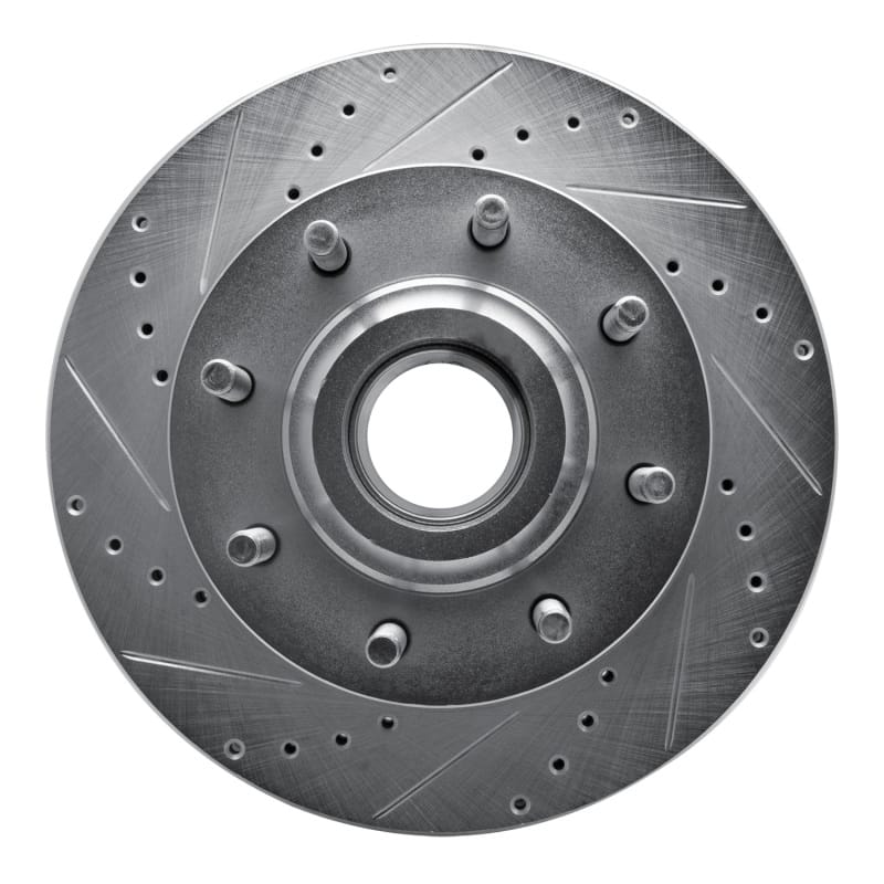 R1 Concepts — R1 06-12 Ford F-250 2WD (Super Duty) Front Left Drilled & Slotted Silver Brake Rotor
R1 Brake Rotor Drill