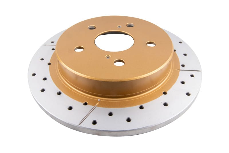 DBA — DBA 18-20 Toyota Camry (w/Electronic Parking Brake) Rear Drilled & Slotted Street Series Rotor