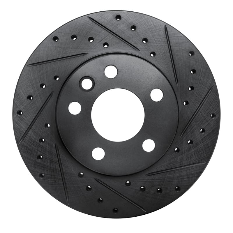 R1 Concepts — R1 96-00 Volkswagen EuroVan Front Right Drilled & Slotted Black Brake Rotor
R1 Brake Rotor Drill