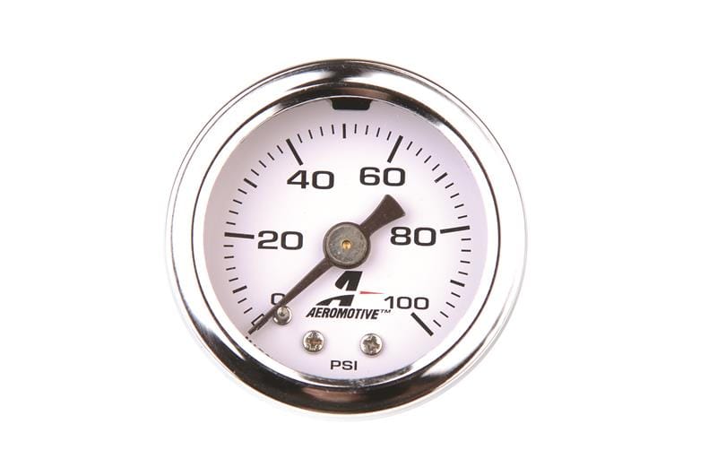 Aeromotive — 0-100 psi Fuel Pressure gauge