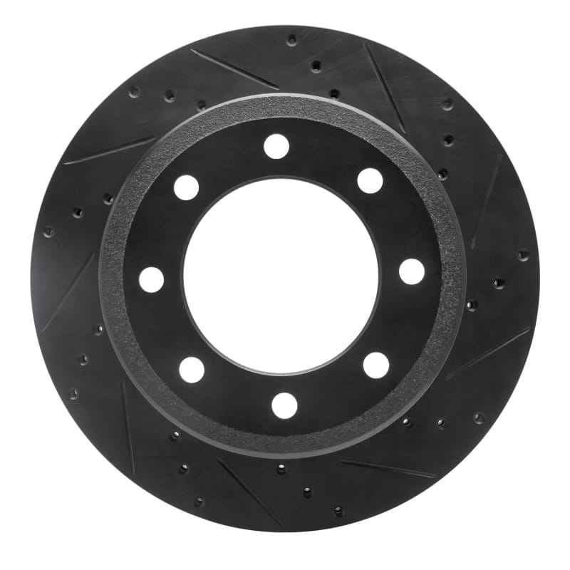 R1 Concepts — R1 11-22 Ford F-350 Super Duty 4WD Rear Right Drilled & Slotted Black Brake Rotor
R1 Brake Rotor Drill
