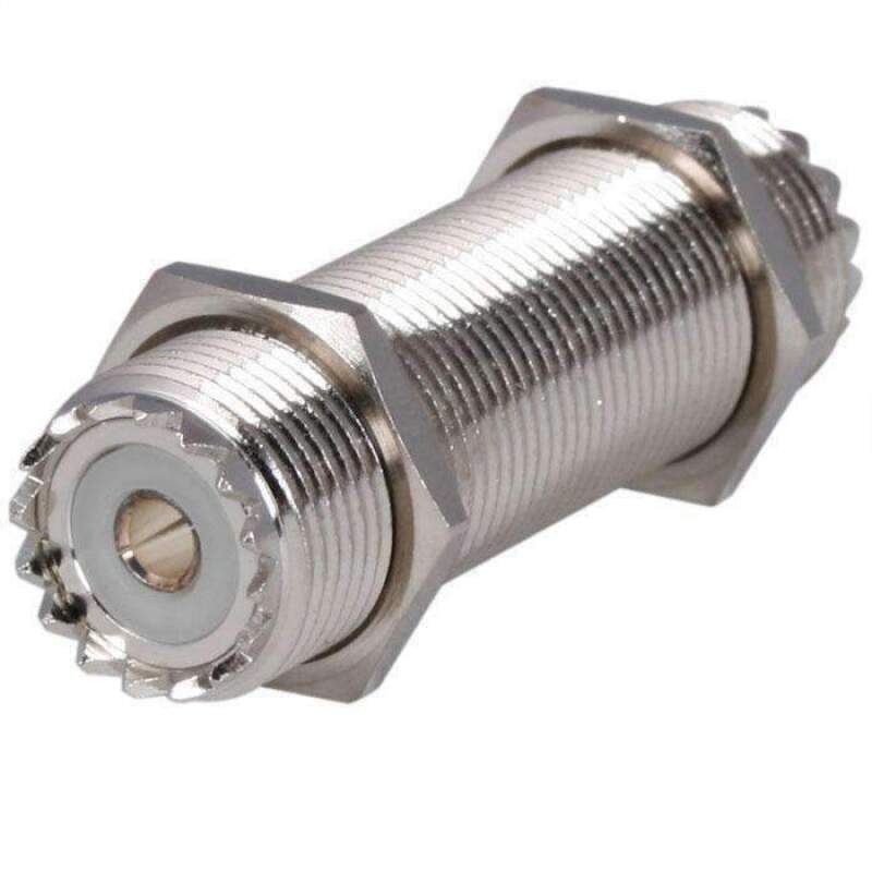 Rugged Radios — Rugged Radios Female to Female UHF Bulkhead Connector