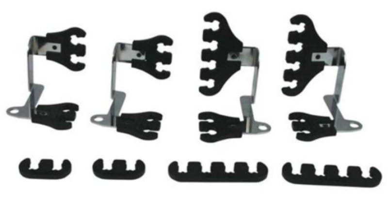Moroso — Moroso Chevrolet Small Block Ignition Super Look Wire Kit - 7-9mm - Black