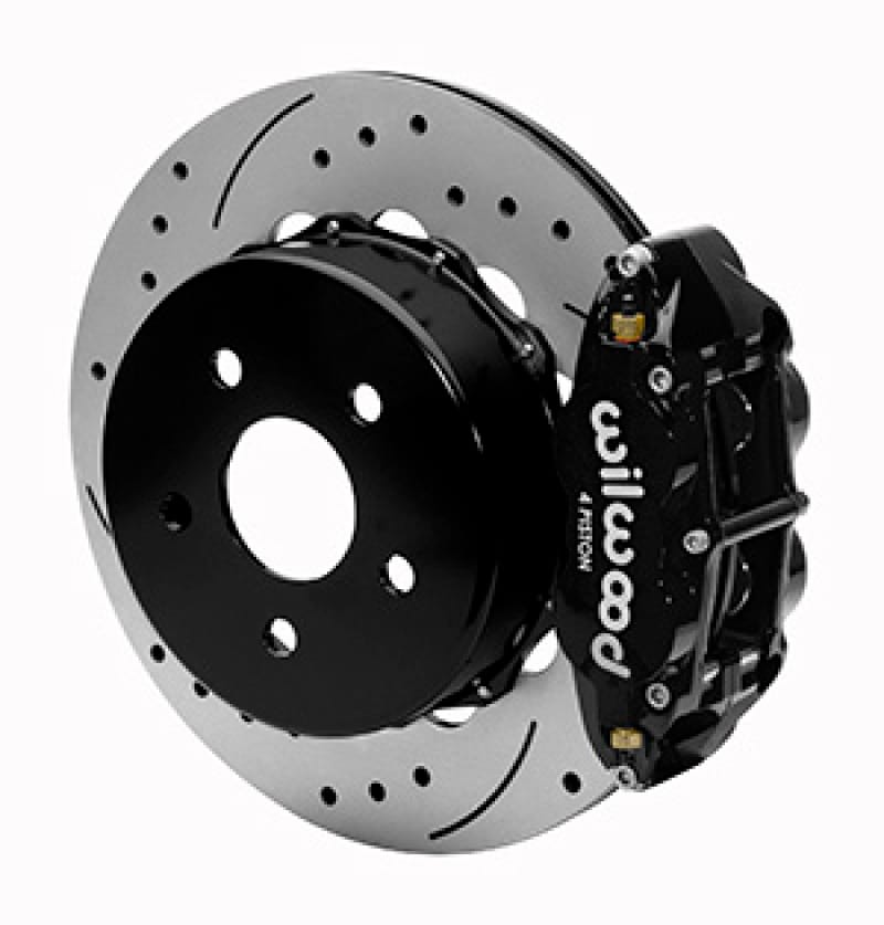 Wilwood — Wilwood 2020+ Jeep Gladiator Narrow Superlite 4R Rear Drill & Slot. Brake Kit 14.00in Black w/ Lines
BRAKE KIT