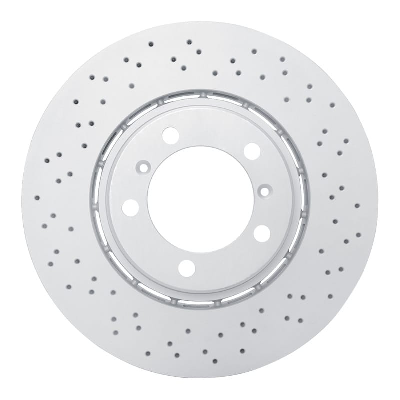 DFC — DFC 17-23 Porsche 718 Boxster Right Front Drilled Hi-Carbon Alloy Geomet Coated Rotor
DFC Brake Rotor