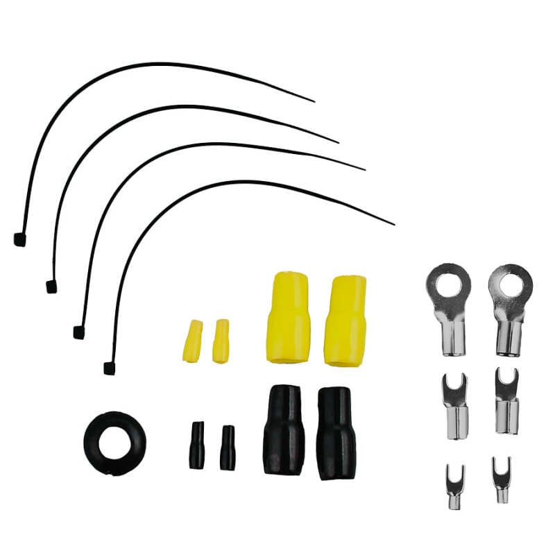 DS18 — DS18 4-GA Amplifier Install Kit Advance- Yellow