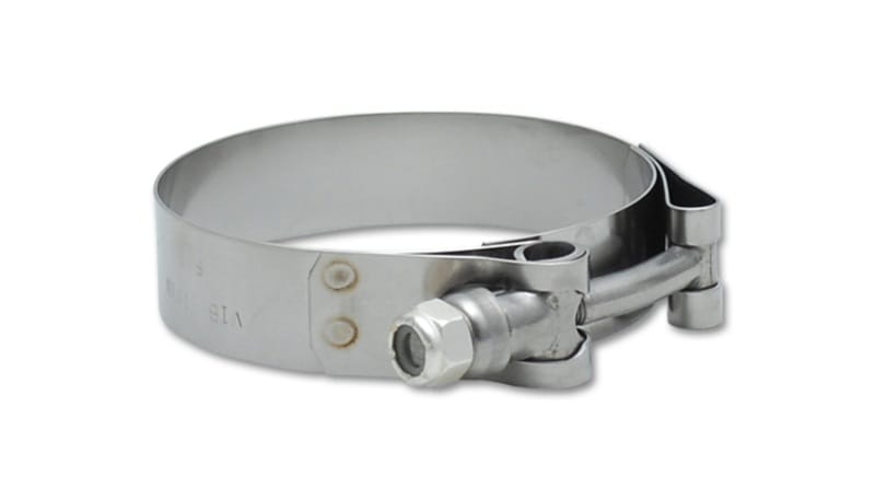 Vibrant — Vibrant SS T-Bolt Clamps Pack of 2 Size Range: 3.76in to 4.05in O.D. For use with 3.5in I.D. coup
TBoltClmp3.76"-4.05"
3.76"-4.05"TBoltClmp
Hose Clamp