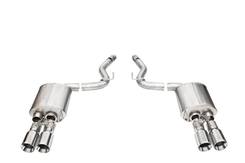 CORSA Performance — Corsa 2024+ Ford Mustang V8 5.0L 3in Axle-Back Exhaust System w/ Twin 4in Polished Straight Tips
Exhaust
