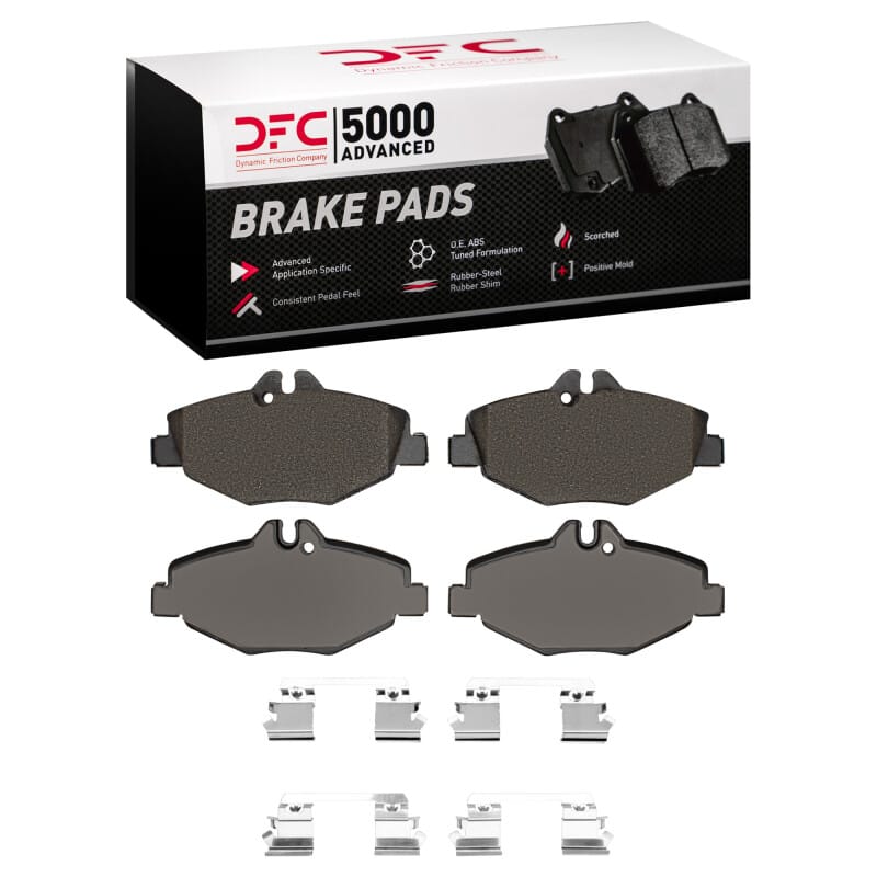 DFC — DFC 03-09 Mercedes-Benz E320 Front 5000 Advanced Low Metallic Brake Pads and Hardware Kit
DFC Brake Pad Set