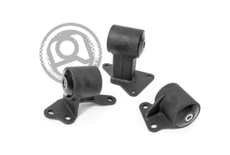 Innovative Mounts — Innovative 94-97 Honda Accord F-Series Black Steel Mounts 65A Bushings (Auto Trans)