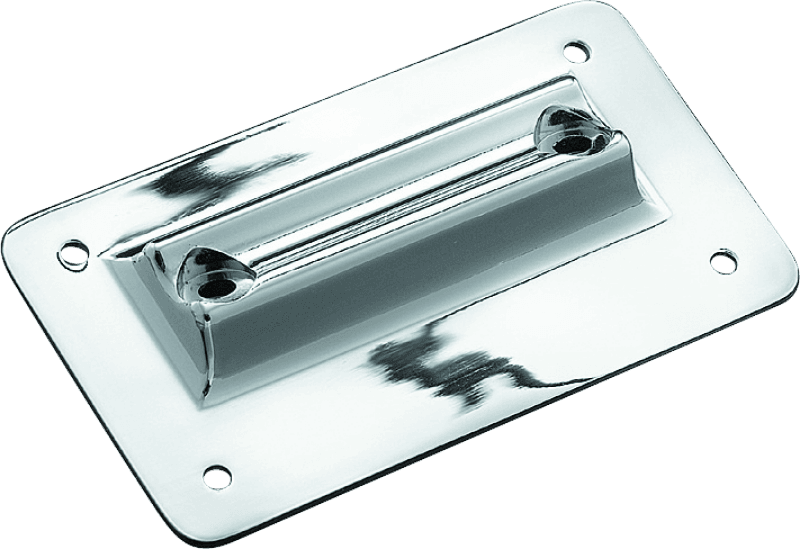 Kuryakyn — Lay Down License Plate Holder Chrome