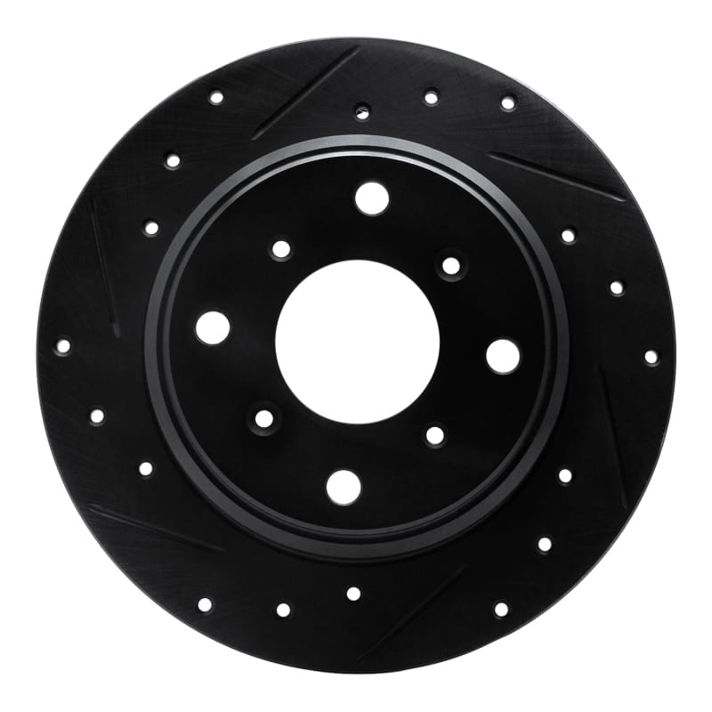 R1 Concepts — R1 87-90 Acura Legend Rear Left Drilled & Slotted Black Brake Rotor
R1 Brake Rotor Drill