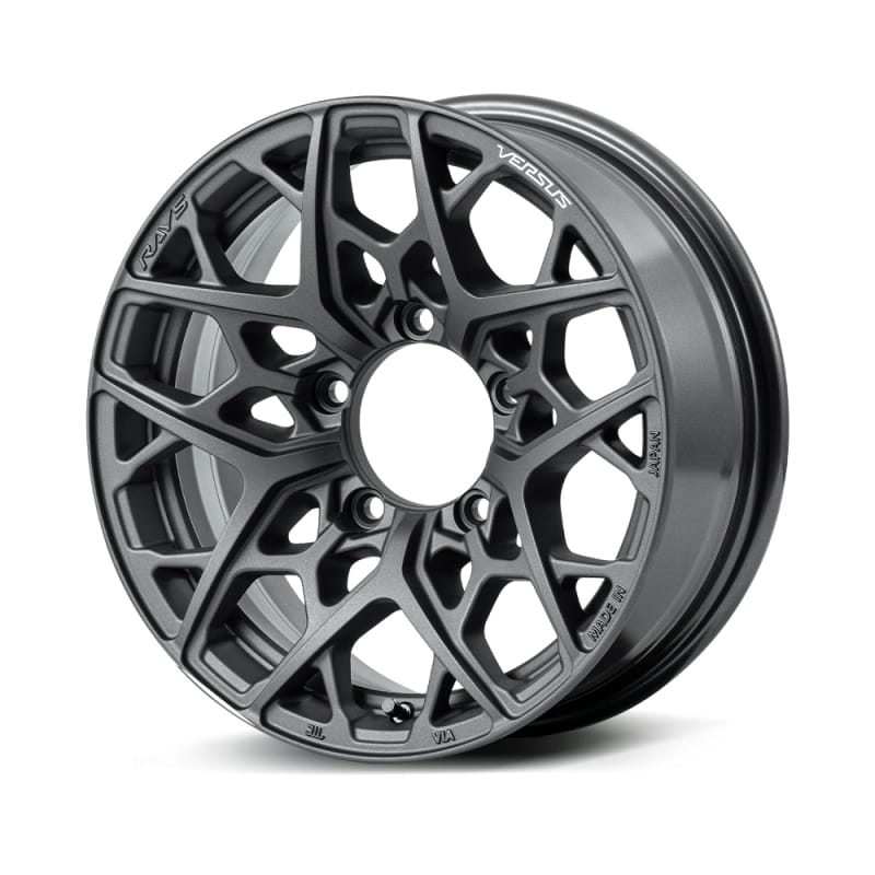 Versus — Versus VV25MX 16x6 / +5 ET / 5x139.7 BP - Matte Super Dark Gunmetal