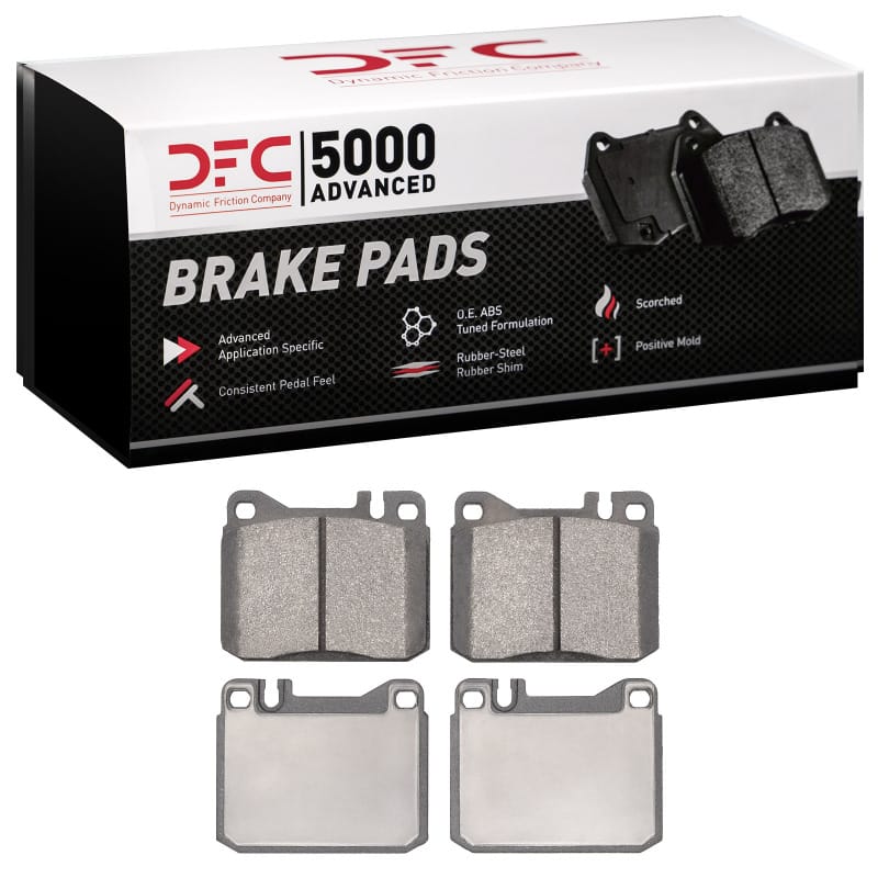 DFC — DFC 79-91 Mercedes-Benz 380SEL Front 5000 Advanced Low Metallic Brake Pads
DFC Brake Pad Set