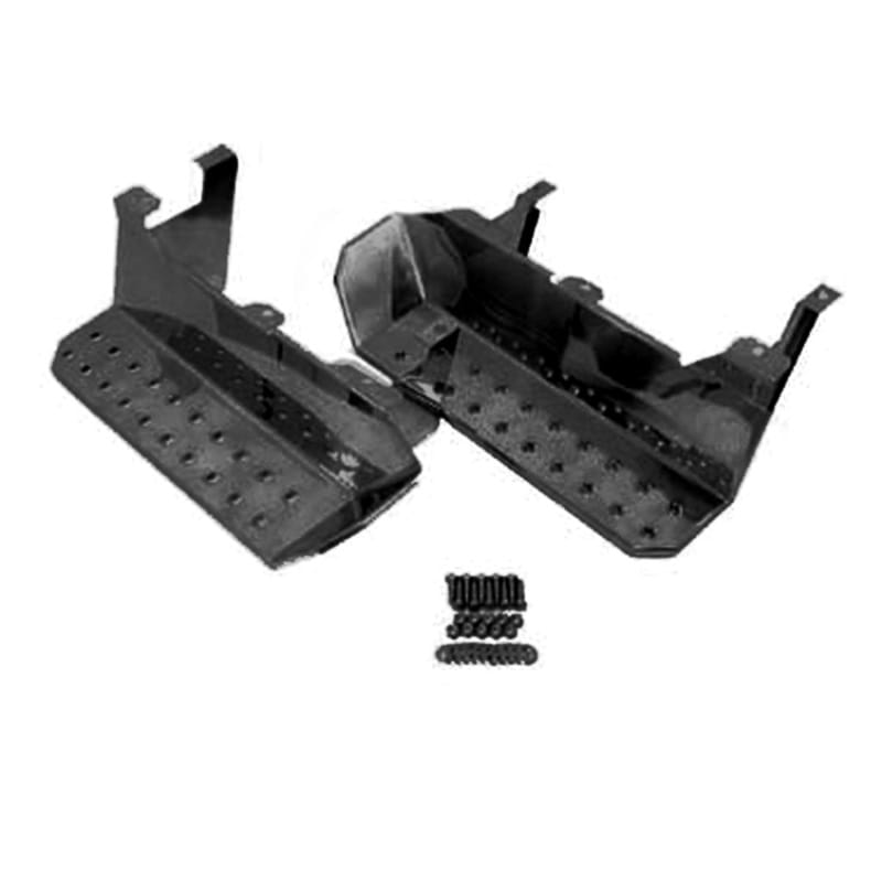 OMIX — Omix Side Steps Semi-Gloss Black- 76-86 Jeep CJ
Truck Step