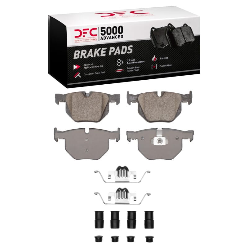 DFC — DFC 08-19 BMW X6 Rear 5000 Advanced Ceramic Brake Pads and Hardware Kit
DFC Brake Pad Set