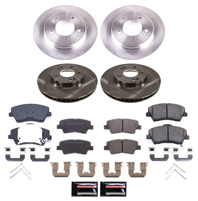 PowerStop — Power Stop 2023 Kia Niro Front and Rear Autospecialty Brake Kit